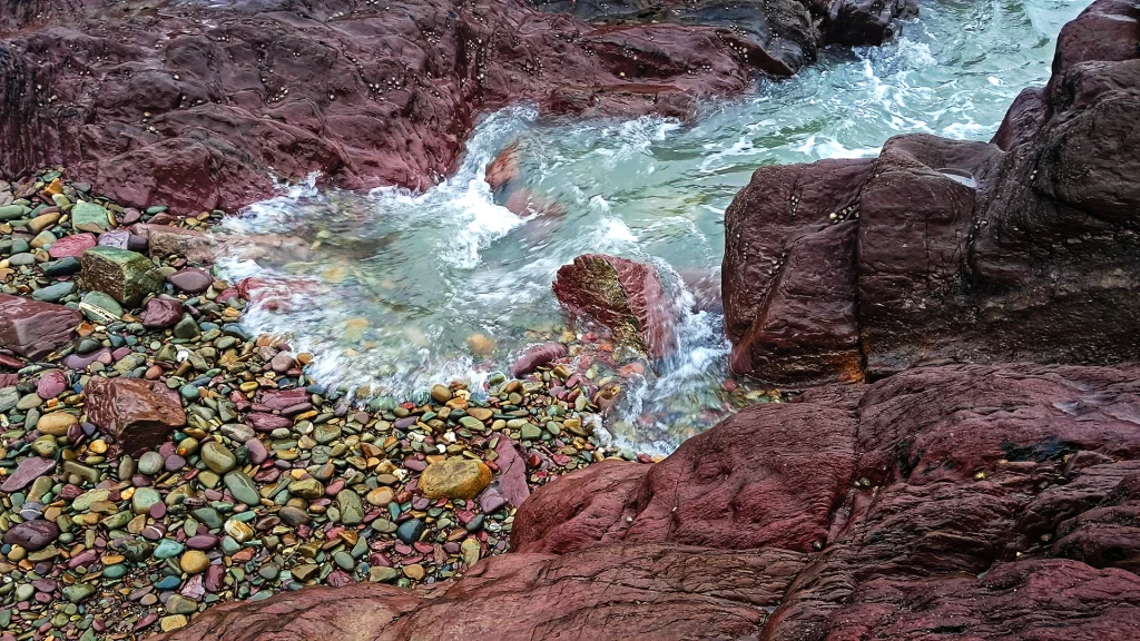 Old Red Sandstone near Church Bay