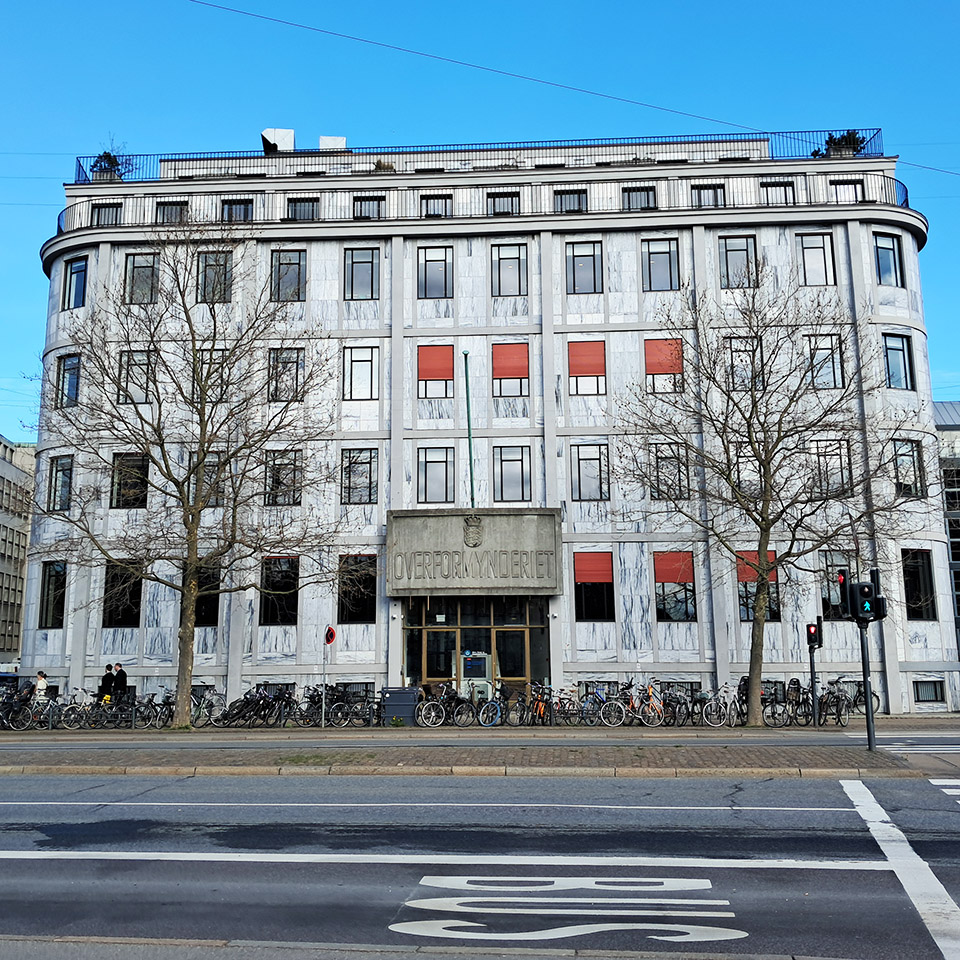 Overformynderiet with marble from Greenland