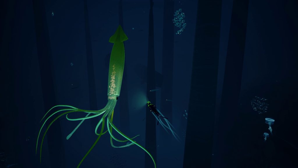 Abzû squids