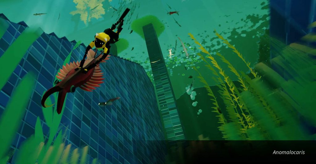Swimming with Anomalocaris in Abzû