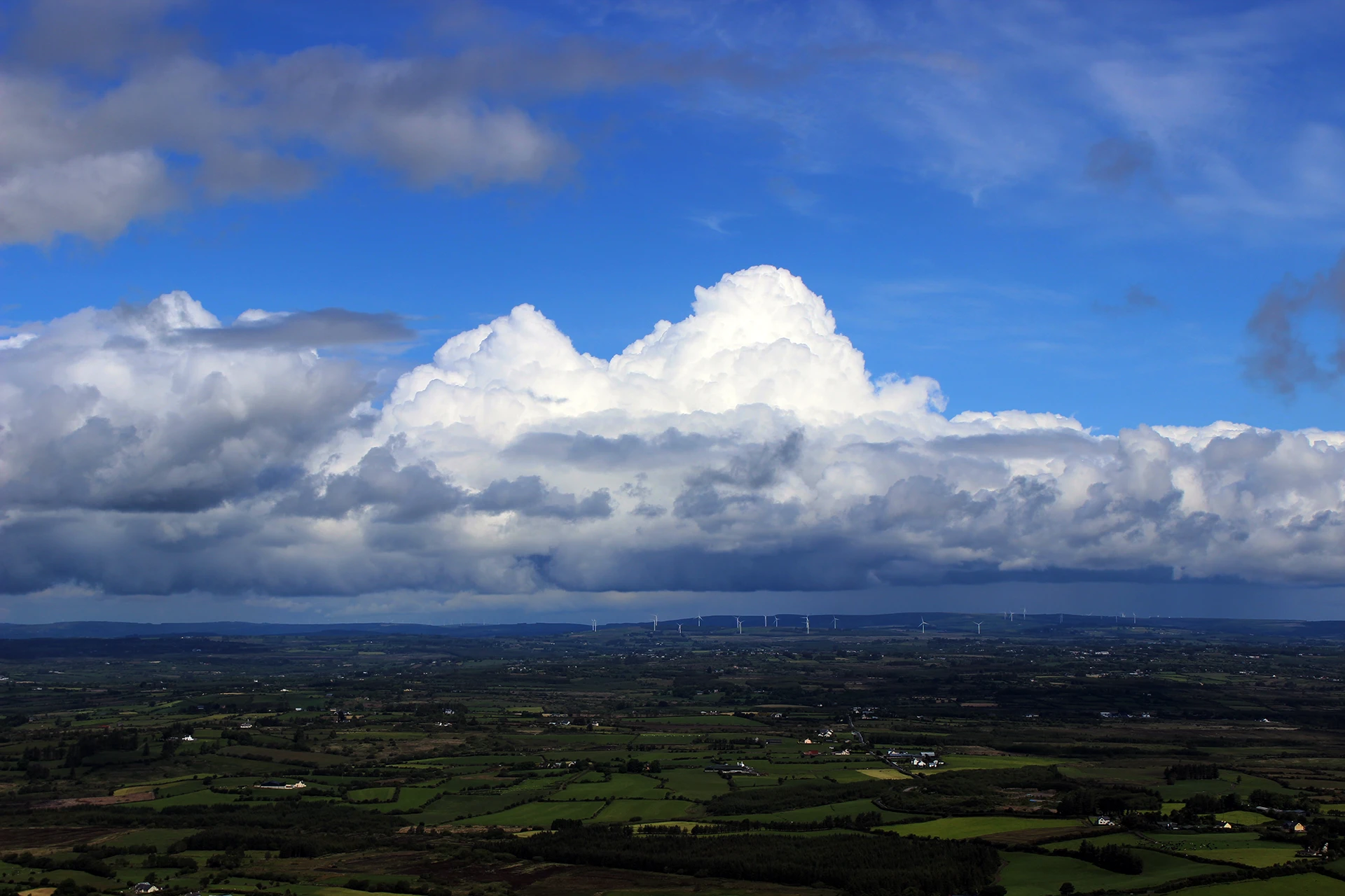 Cumulus cloud formation