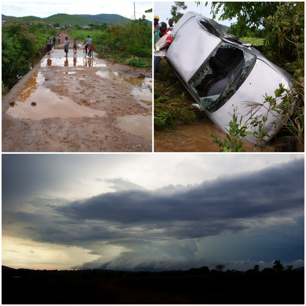 Flash flood in Zambia