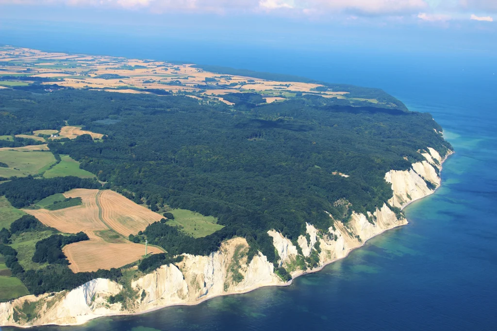 Møns Klint from above