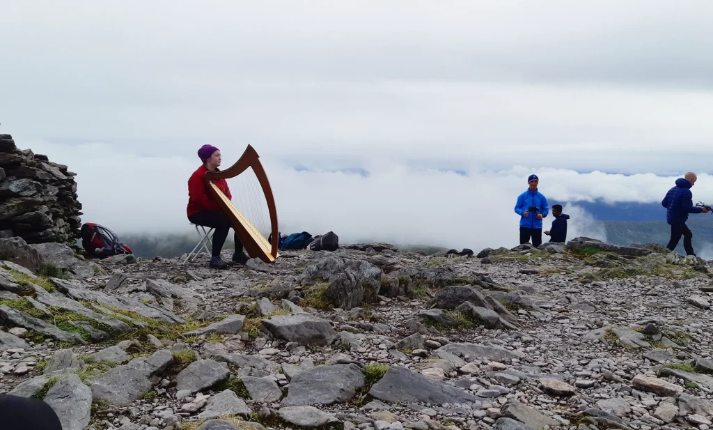 Harp concert on Carrauntoohil