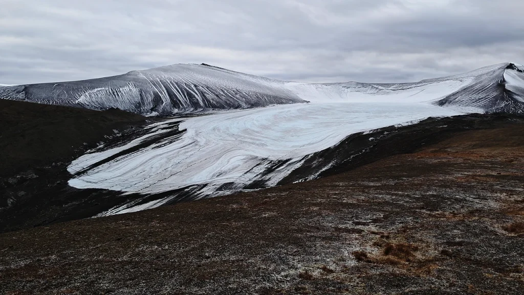 Looking towards Larsbreen