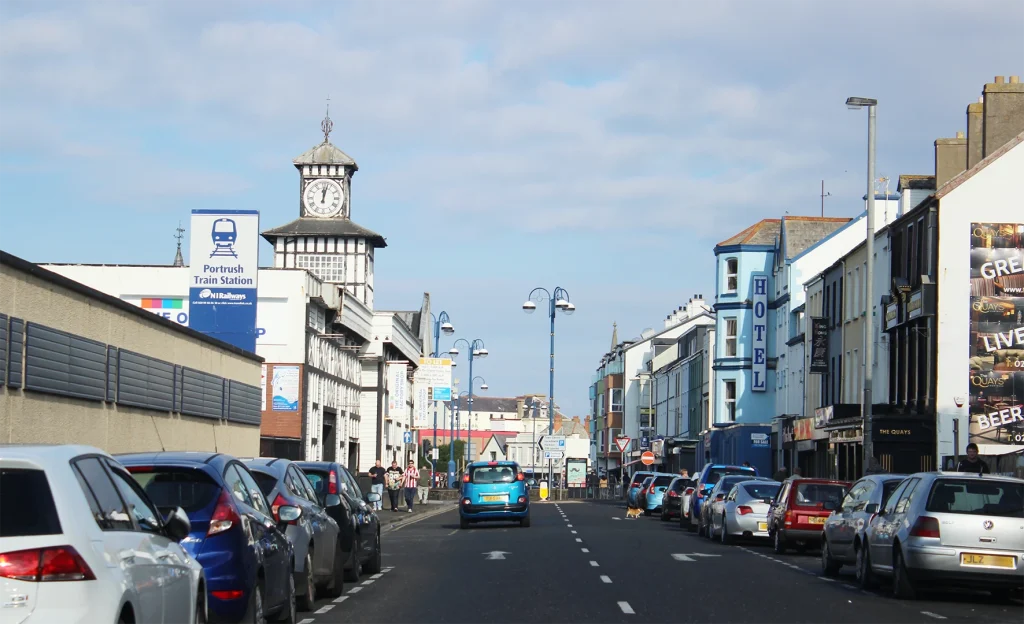 Portrush Train Station in 2015