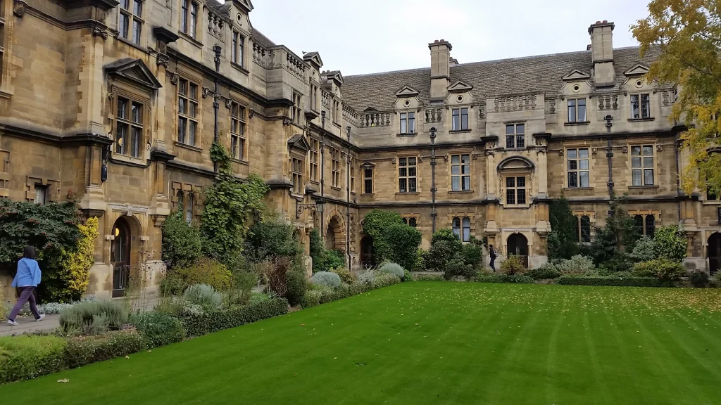 Cambridge college building