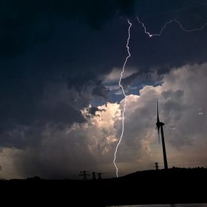 Cloud to ground lightning over cork May 27th 2026 preview