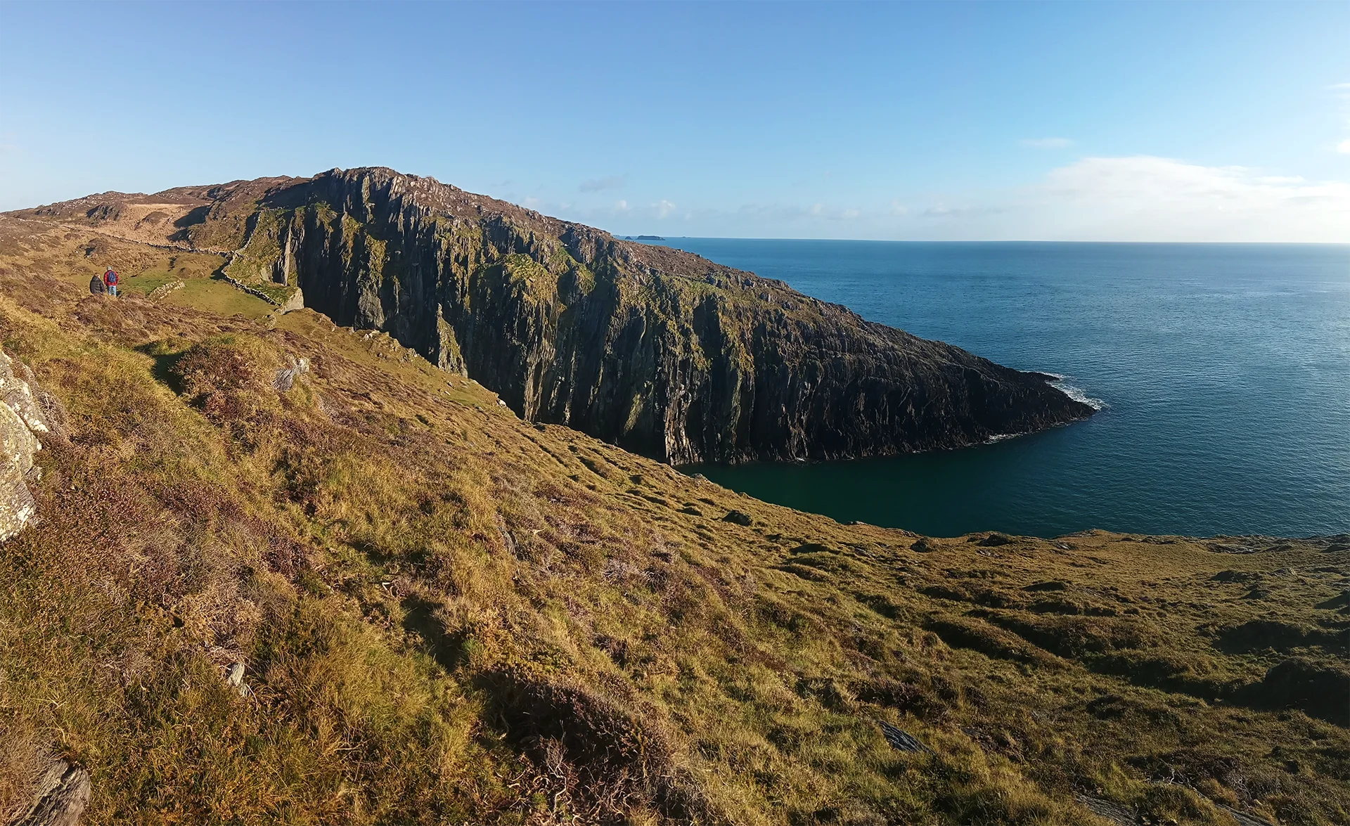 Cliff walk on Sherkin Island