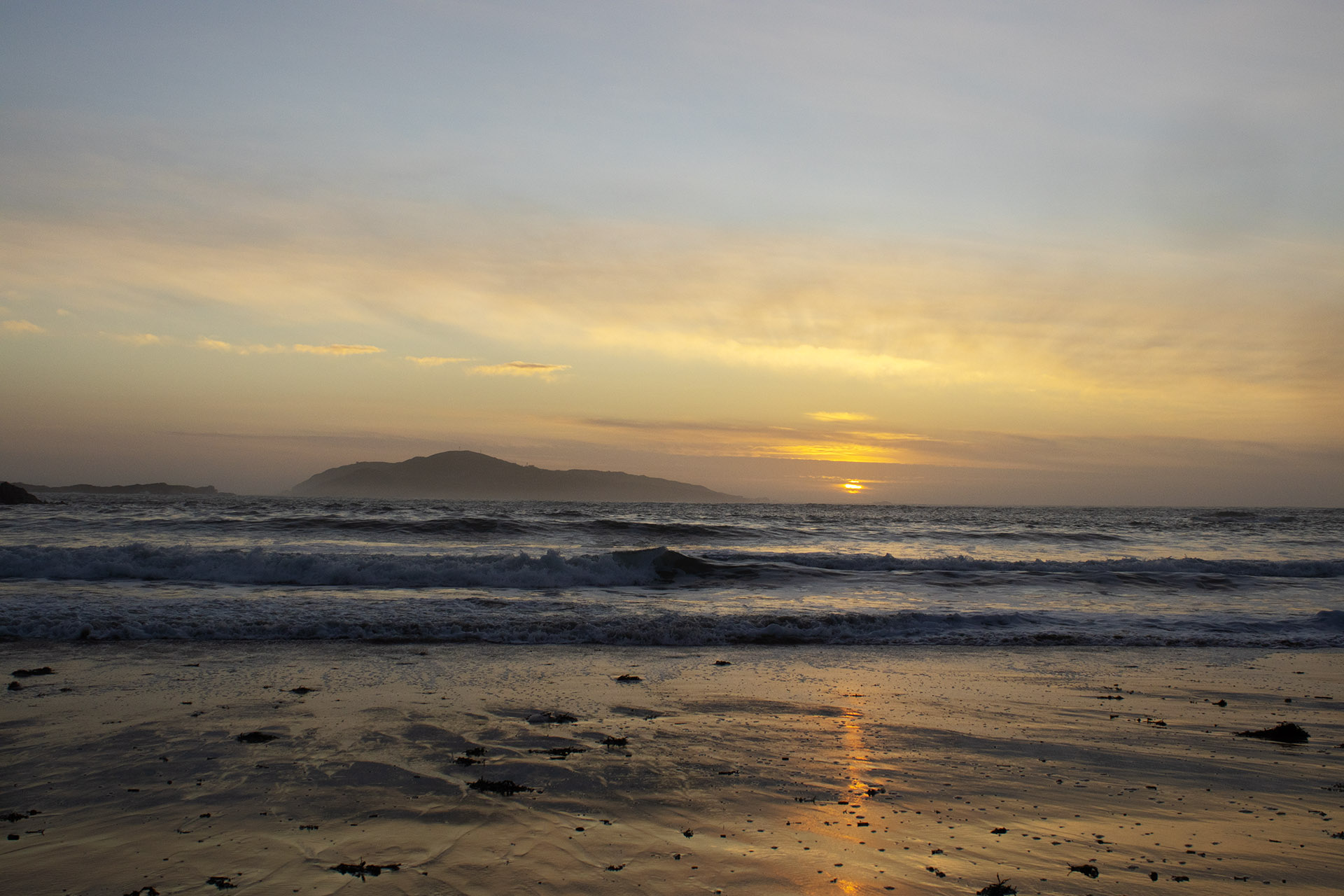 Looking towards Cape Clear Island from Sherkin