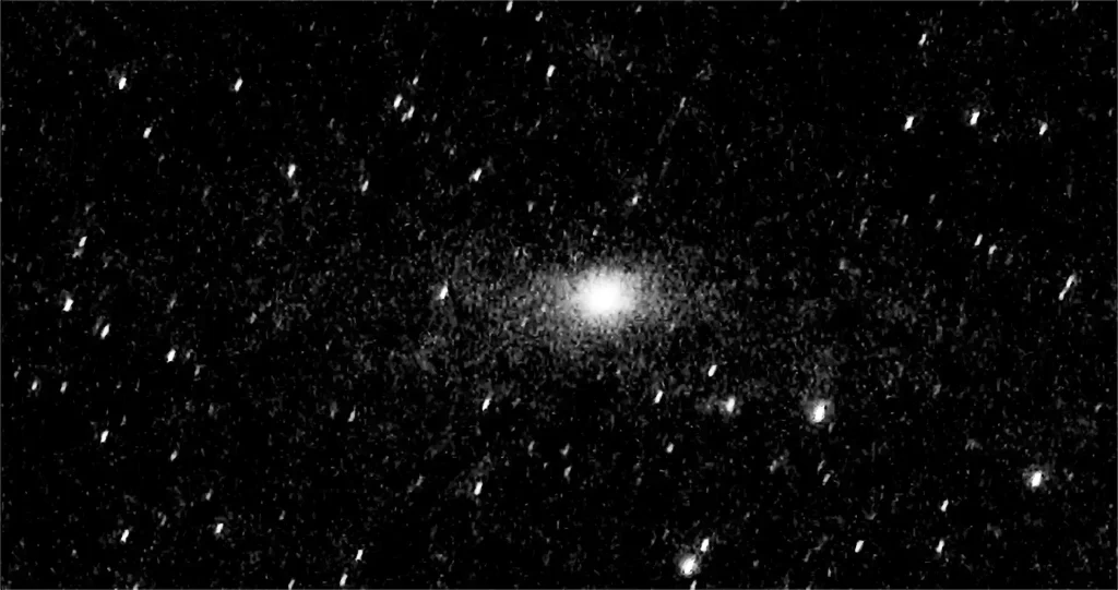 M31 Andromeda from Cork Ireland closeup