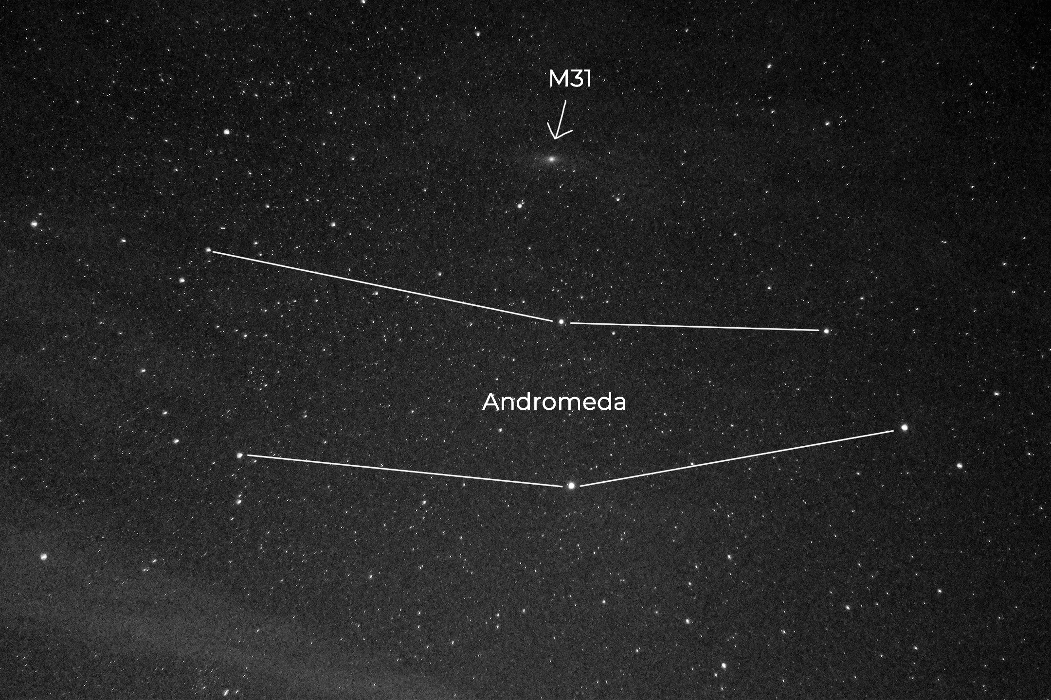 M31 Andromeda from Cork Ireland